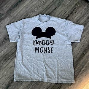Daddy Mouse Disney t shirt